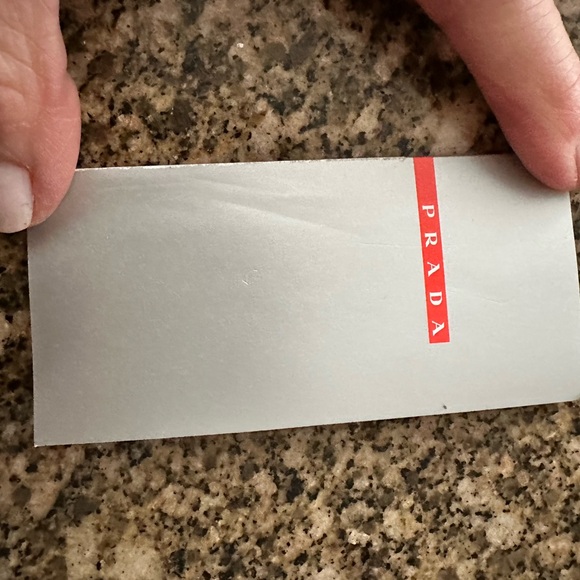 Authentic Prada Saffiano Rubber Flip Flop Thong Metal Logo (with box). Worn 1x - Picture 10 of 14